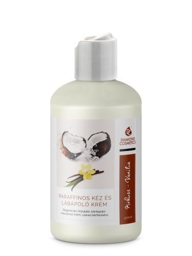 Vanília-Kókusz - Paraffinos kéz és lábápoló krém - 500ml