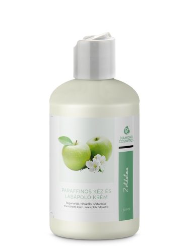 Zöldalma illatú Paraffinos kéz és lábápoló krém - 500ml