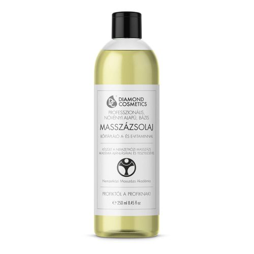 Illatmentes Bázis Masszázsolaj 250 ml Diamond Cosmetics