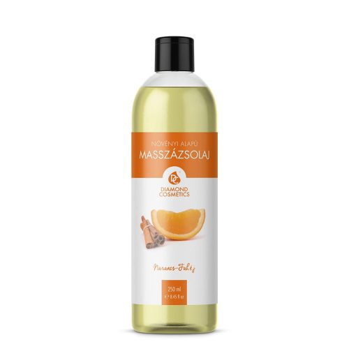 Narancs-Fahéj Illatú Masszázsolaj 250 ml Diamond Cosmetics