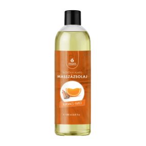Diamond Cosmetics Masszázsolaj narancs–fahéj illattal 1 liter, frissítő és energizáló hatás