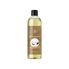 Diamond Cosmetics Masszázsolaj 250 ml kókuszos illattal, hidratáló és bőrápoló olaj