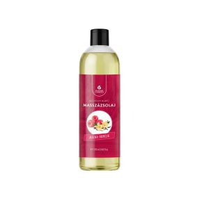 Diamond Cosmetics Málna–Vanília illatú masszázsolaj – 250ml – Stresszcsökkentő és nyugtató hatású
