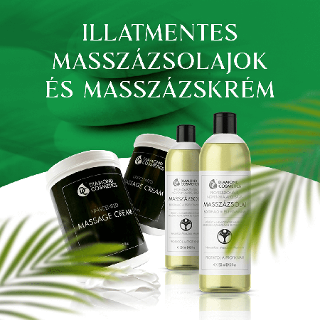 Illatmentes masszázsolaj és masszázskrém