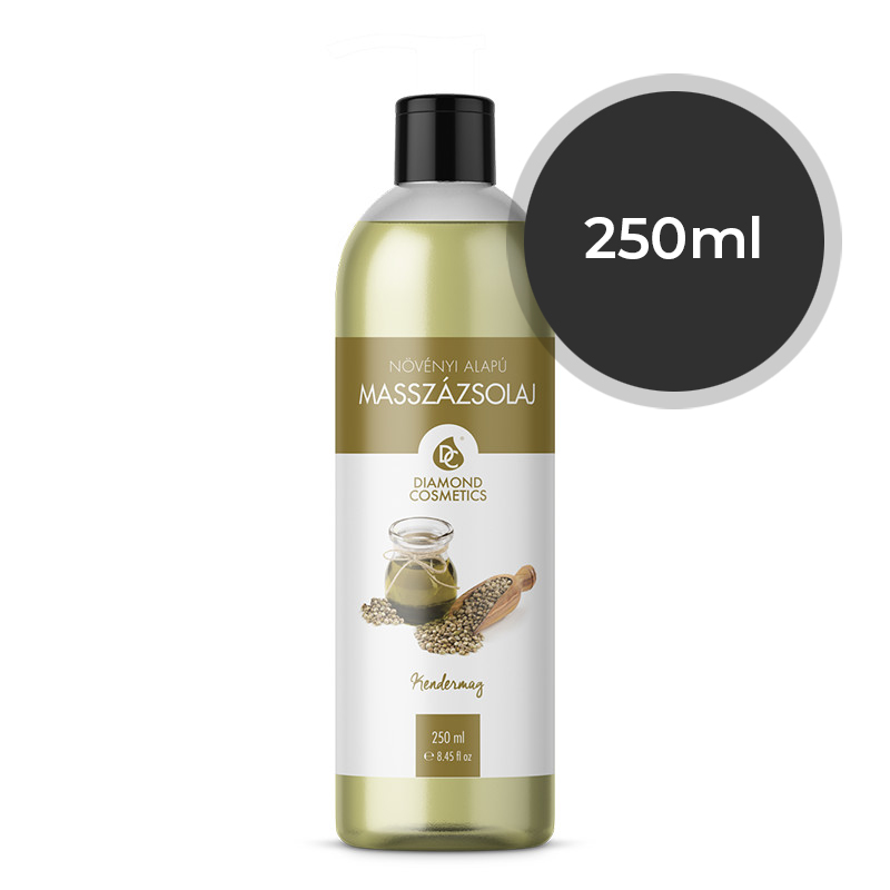 Kendermag masszázsolaj - 250 ml