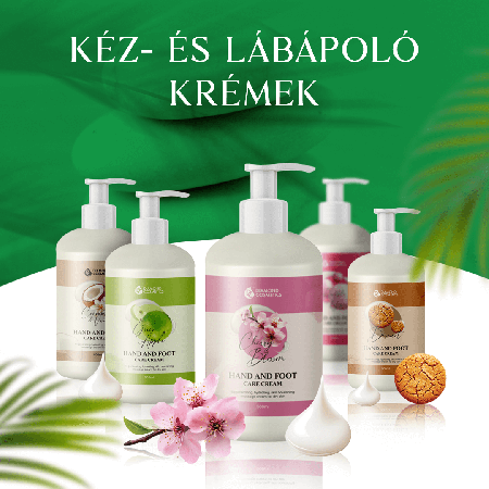 Kéz és lábápoló krémek